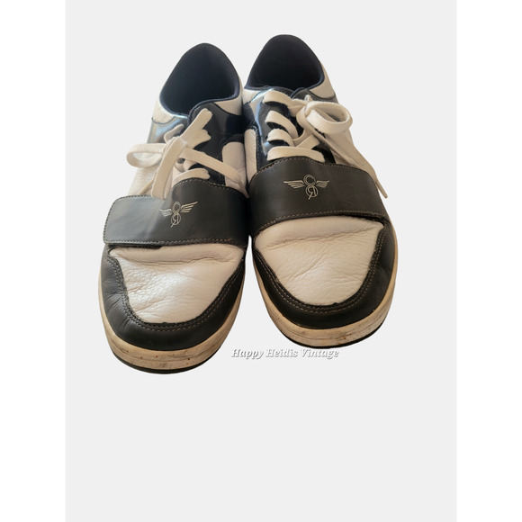 Creative Recreation Men's Gray White Leather Two Tone Lace Up Low Top‎ Sneaker - Picture 5 of 13